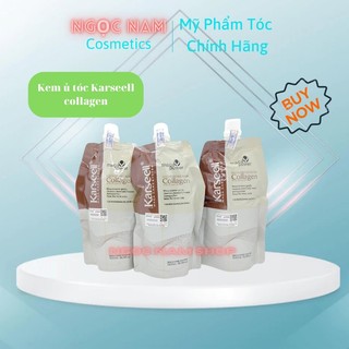 Kem Hấp Ủ Tóc Karseell Maca Power Collagen -Phục Hồi Tóc Hư Tổn 500ML Hàng loại 1