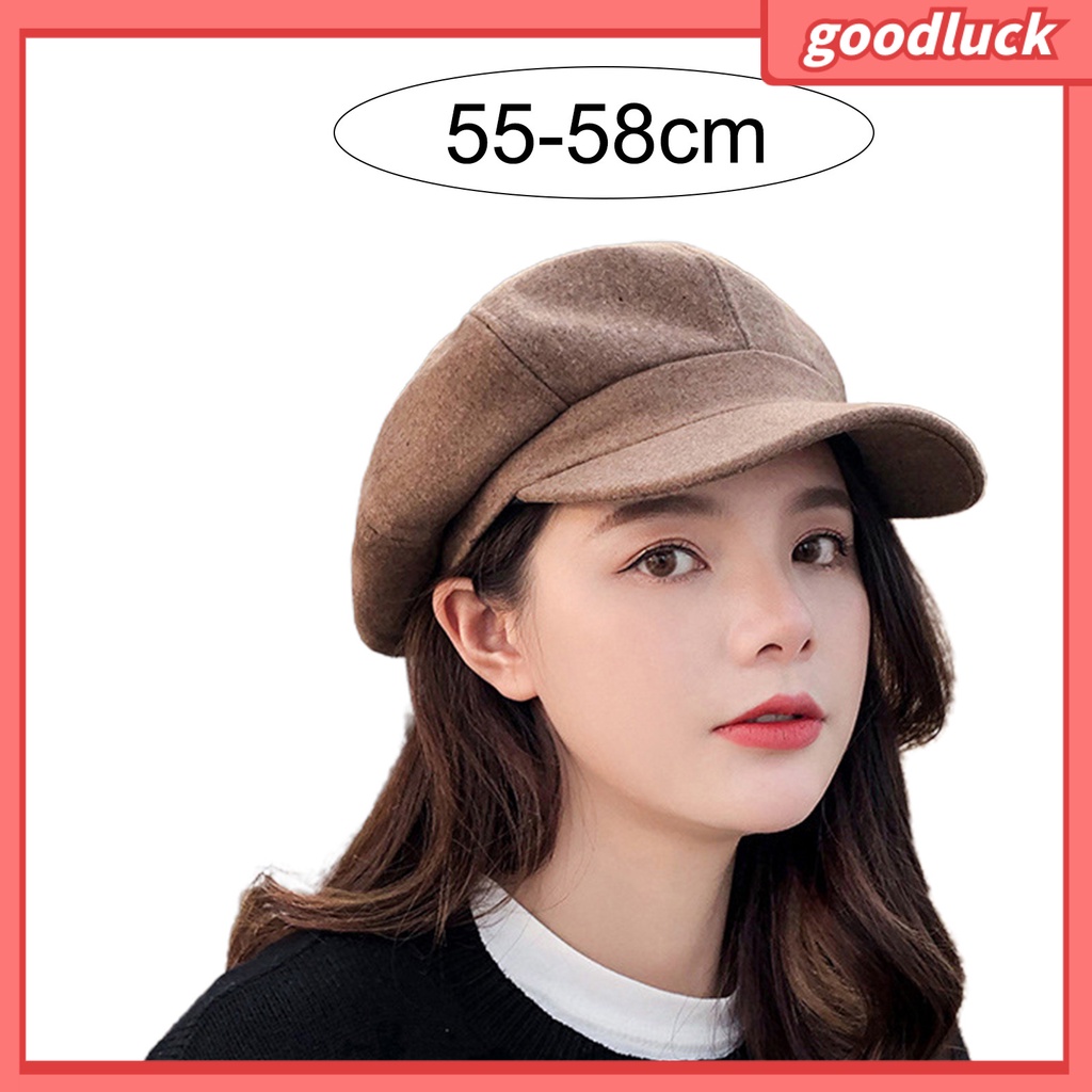 Chúc may mắn| Mũ Beret Màu Sắc Nhã Nhặn Thời Trang