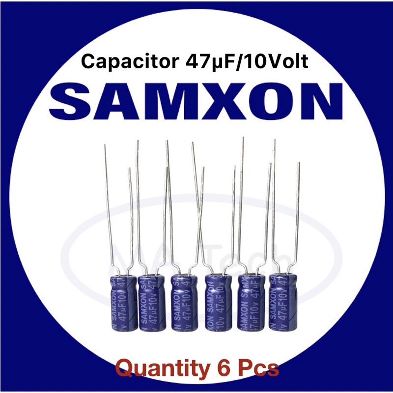 Tụ điện 47uf 10v 47uf 10v 47uf 10v Kích thước 5.0x11.0mm (1 Bộ Có 6 miếng)