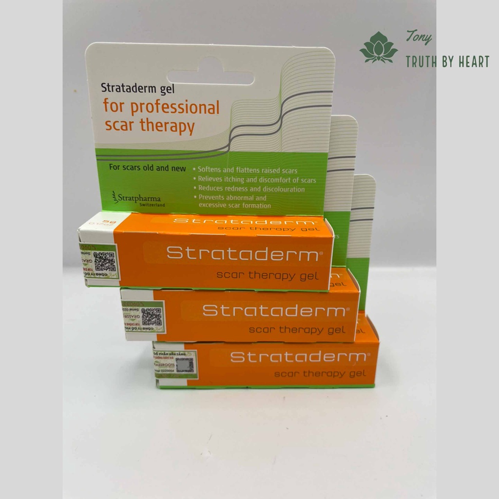 Strataderm gel chăm sóc sẹo của Thụy Sĩ