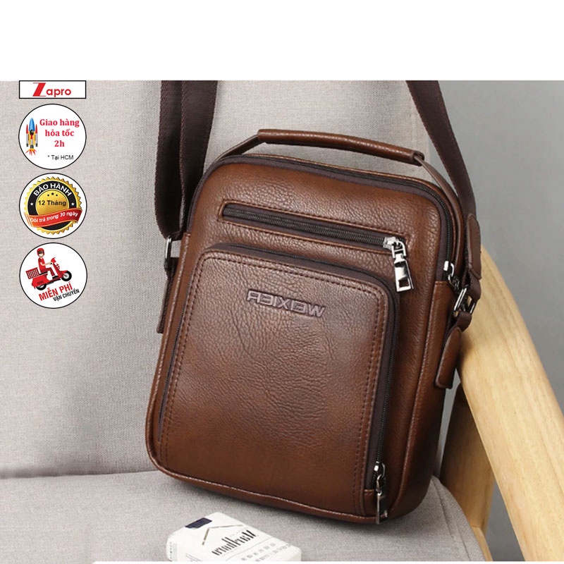 Túi đeo chéo nam thời trang đẹp, túi chéo nam da cao cấp phong cách thời trang Hàn quốc SG147