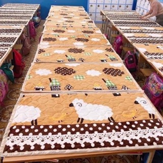  Thảm trải giường lưới Thảm đệm nỉ trải bàn cho bé mầm non tiểu học  KT 63*120cm  -ST868 