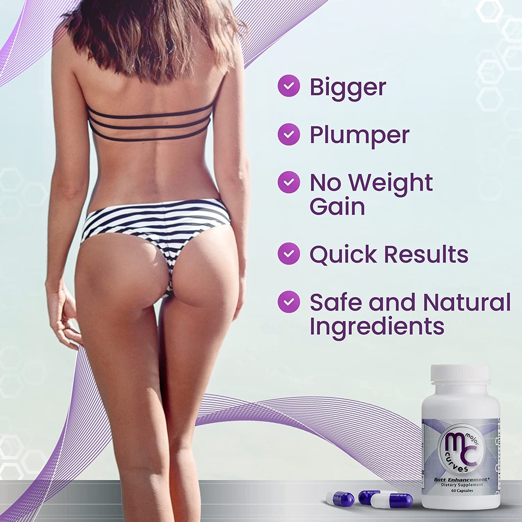Viên Uống Tăng Vòng 3 Major Curves Butt Enhancement 60 Viên