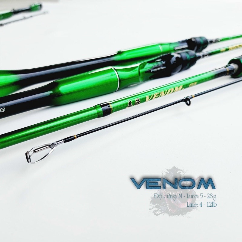 Cần lure VeNom 1 ngọn độ cứng M cao cấp