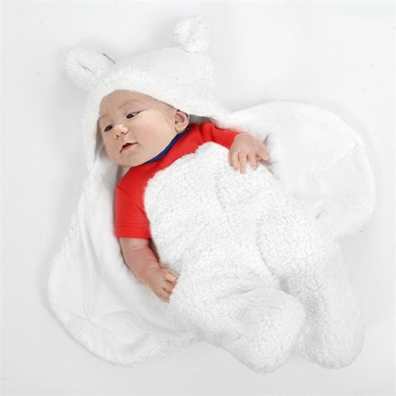 Chăn ủ lông cừu chần bông cho bé sơ sinh siêu dày cao cấp - Baby Dreams