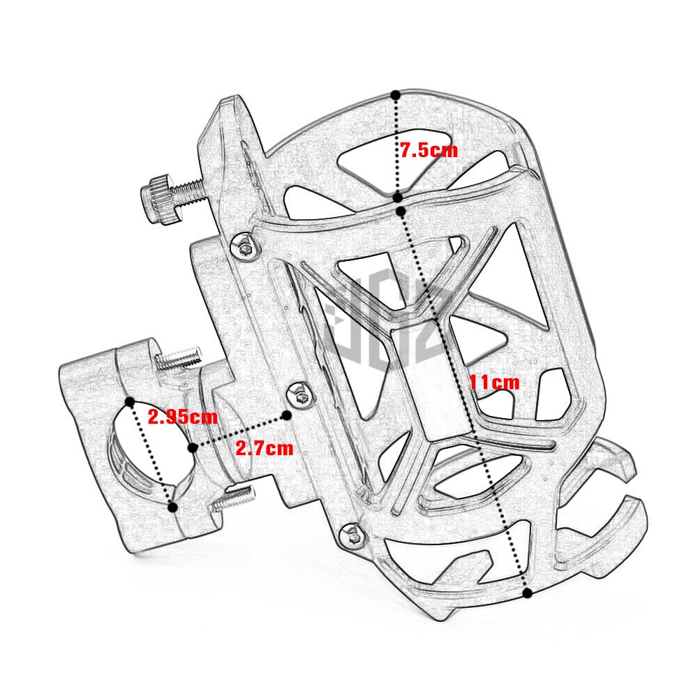 Giá Đỡ Bình Nước Bằng Nhôm Chuyên Dụng Cho Xe Mô Tô HONDA ADV 150 160 ADV160