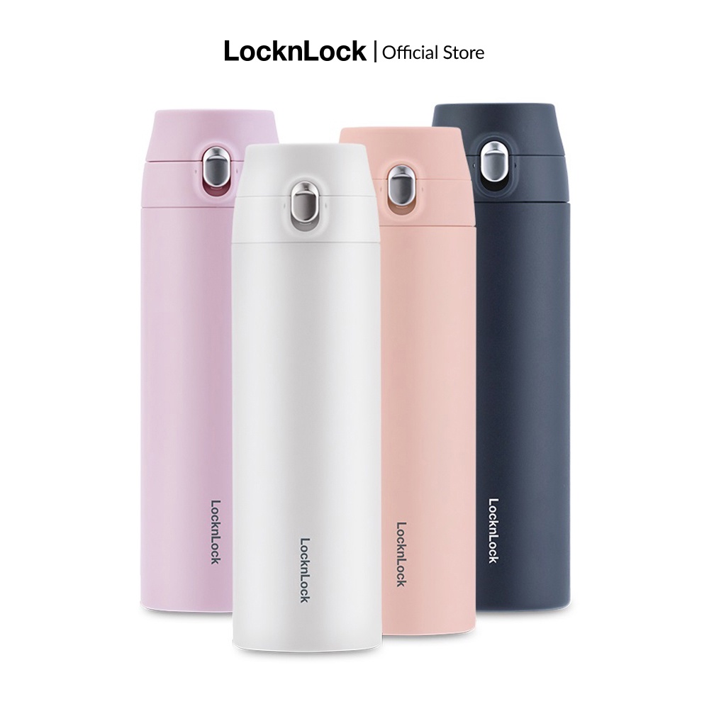 Bình giữ nhiệt Lock&Lock Feather Light One Touch 500ml LHC3257 (4 màu)