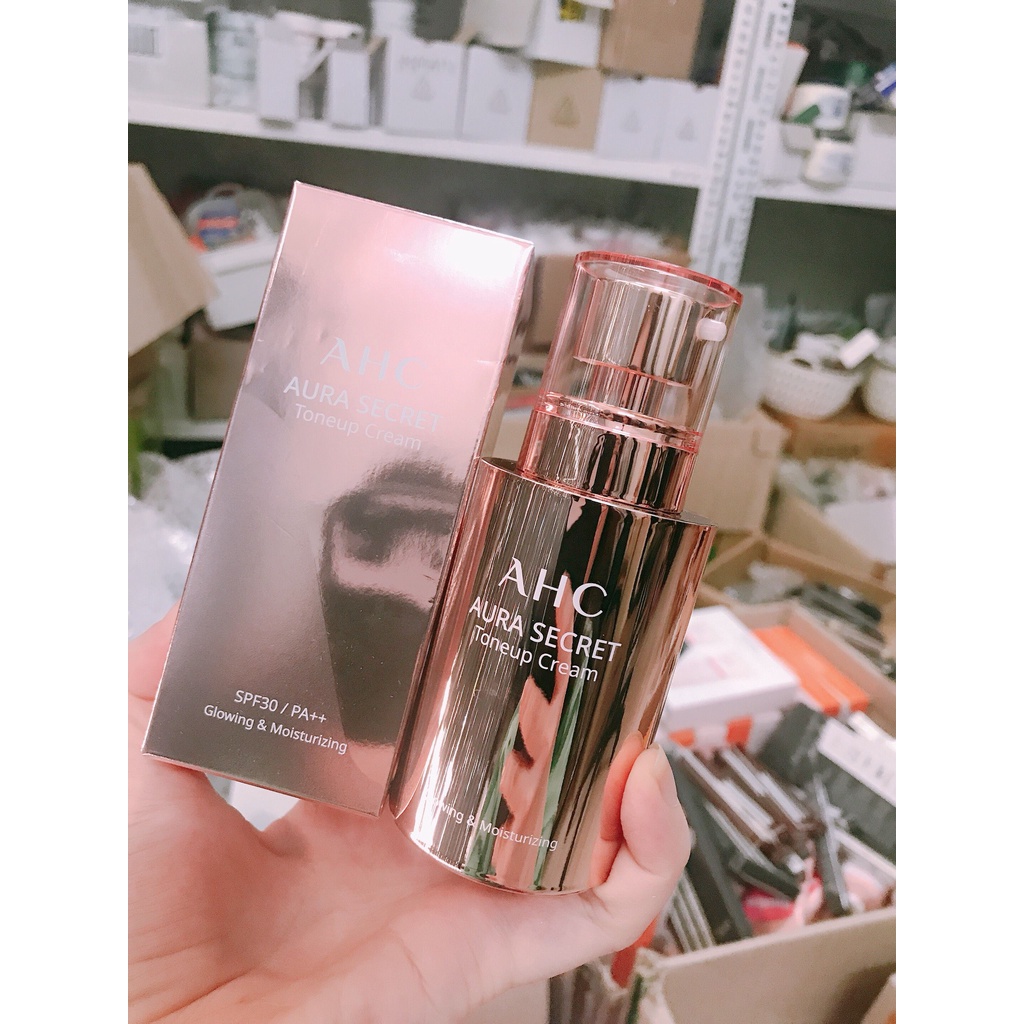 Kem Dưỡng Da Trắng Hồng AHC AURA SECRET TONE UP CREAM SPF 30 PA++