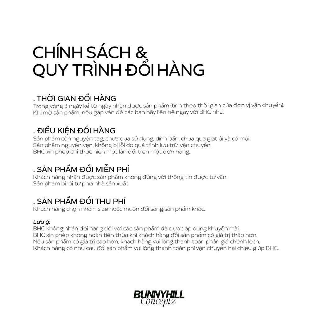 Quần Ống Rộng Trơn BunnyHill SSTAB14