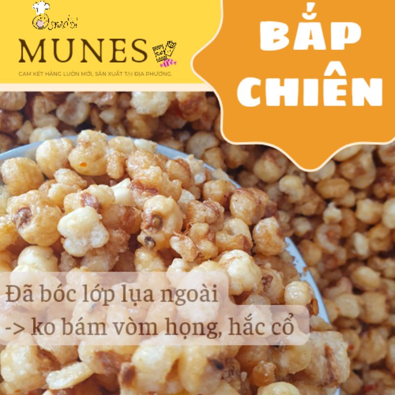 Bắp sấy mắm giòn