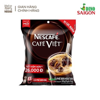 Cà phê đen đá hòa tan nescafe café việt