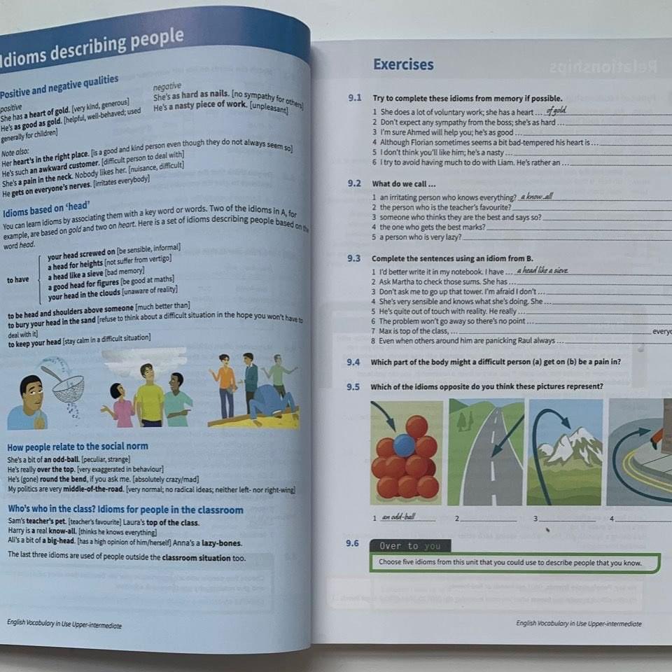 English vocabulary in use 4q - bộ nhập màu - tặng audio