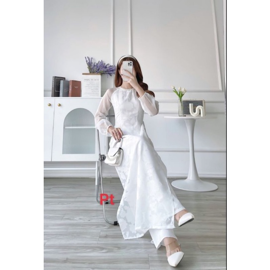 💥 Áo dài tơ óng sang xịn , vải mềm , màu đẹp cao cấp hàng hàng kế giá sỉ