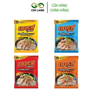 Set 10 gói - Hủ tiếu thuyền LERROS - Nhập khẩu Thái Lan