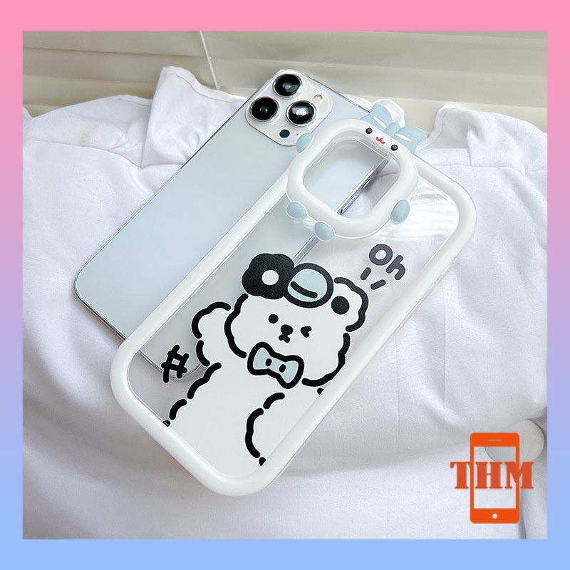 Ốp lưng iphone hình quái vật nhỏ Gấu hoạt hình Cho Iphone 6 / 6S / 6splus / se / 7 / 7plus / 8 / 8plus / X / xs / xsmax / 11 / 12 / 13 / 14 / plus / pro / pro max-6007