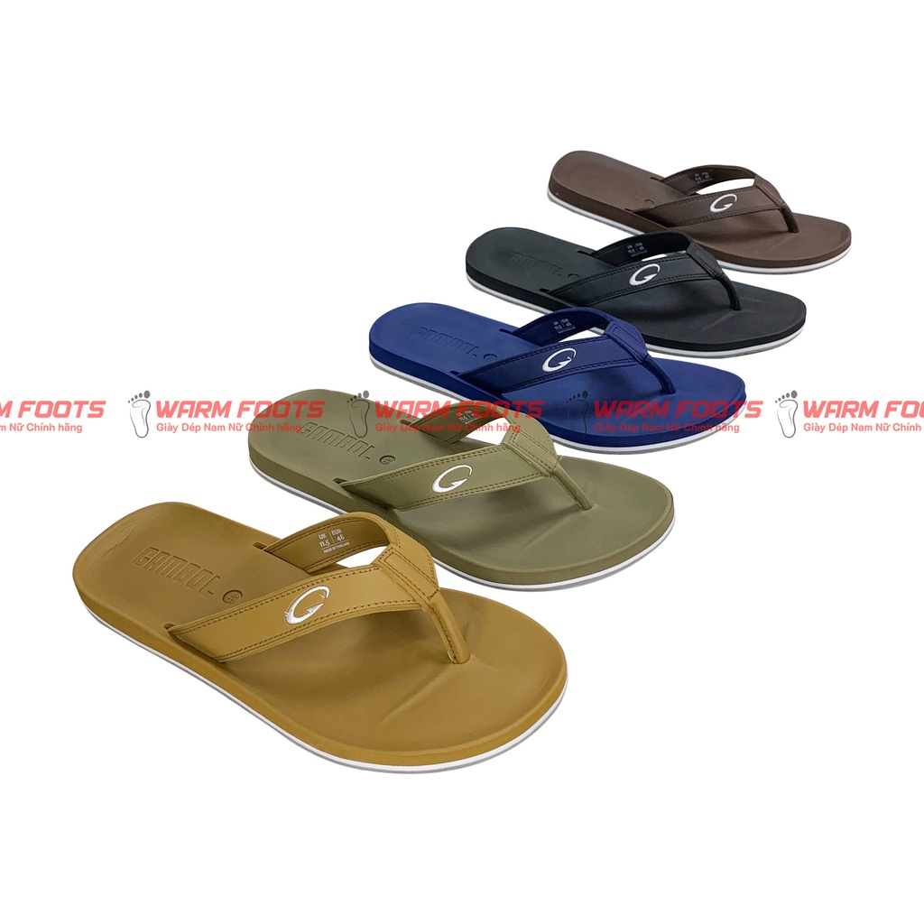 Dép Kẹp Nam, Dép Xỏ Ngón Gambol GM11267A, Big Size, Chính Hãng Thái Lan, Cao Su Tổng Hợp Bền Nhẹ, Đế Chống Trơn Trượt
