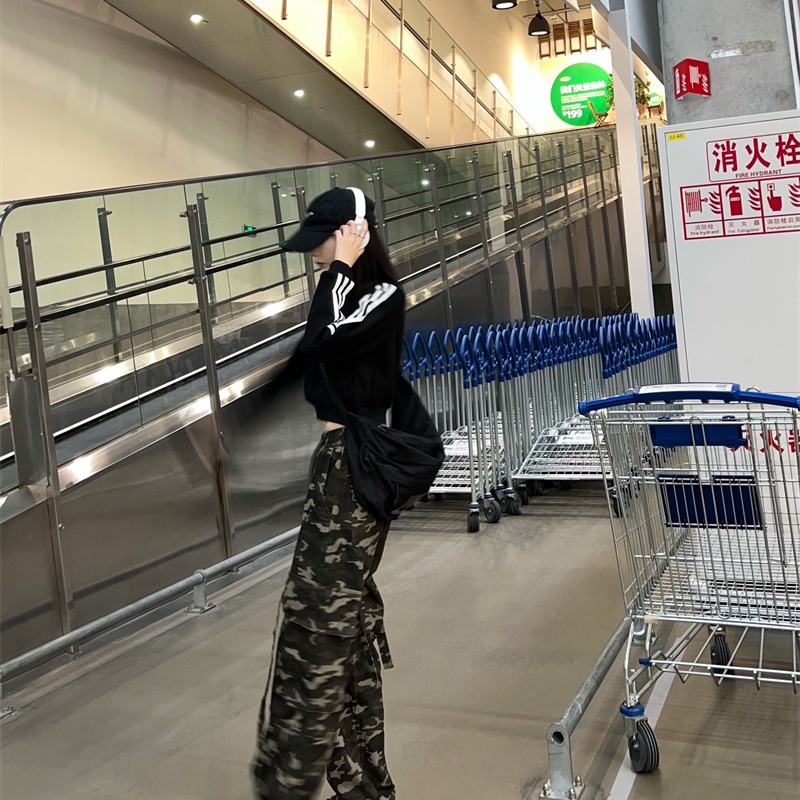 IELGY  Áo Khoác Màu Đen Dáng Ôm Phối Khóa Kéo Thời Trang Cho Nữ