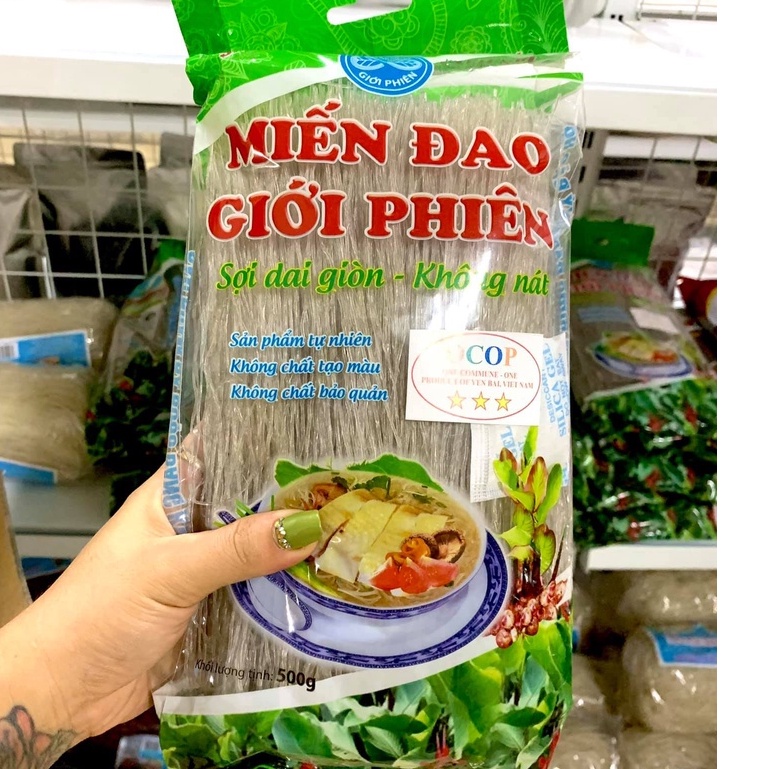 Miến Đao Giới Phiên - Sản phẩm OCOP Yên Bái (Gói 500g)