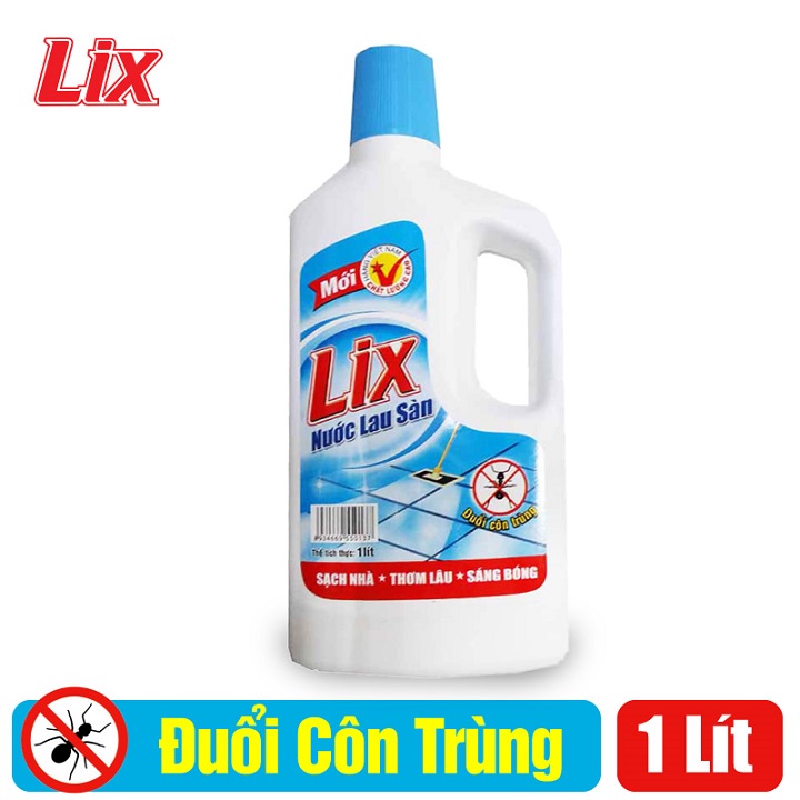 Nước lau sàn LIX đuổi côn trùng 1 lít LD115