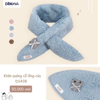 Khăn quàng cổ lông cừu cho bé - DOKMA