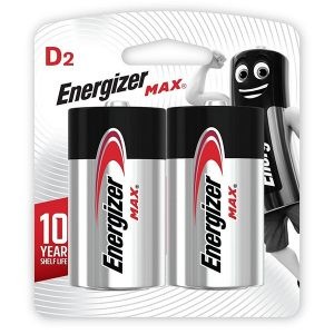 Pin đại Energizer MAX D E95 vỉ 2 viên