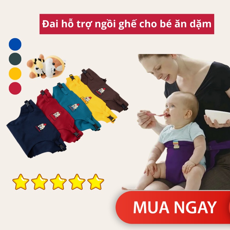 Đai Ngồi Ghế Ăn Dặm Ghế Ăn Dặm Di Động Sản Phẩm Mẹ Nên Có Khi Cho Bé Ra Ngoài