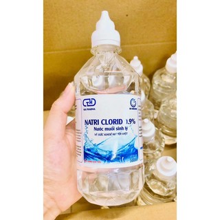 Nước muối sinh lý súc miệng chai 500ml