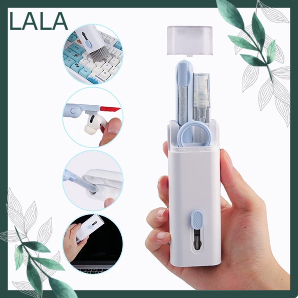 Bộ Vệ Sinh 7 Trong 1 Đa Năng - Dùng Vệ Sinh Điện Thoại, Tai Nghe Bluetooth, Bàn Phím Cơ, Màn Hình - Nhỏ Gọn, Tiện Dụng