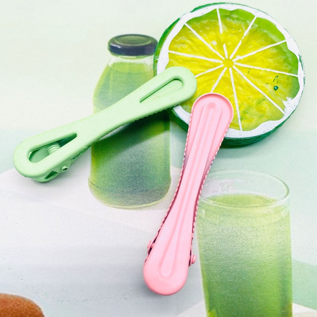 Kẹp tóc mái hình số 8 bằng sắt trơn nhiều màu đơn giản giá rẻ KEP07