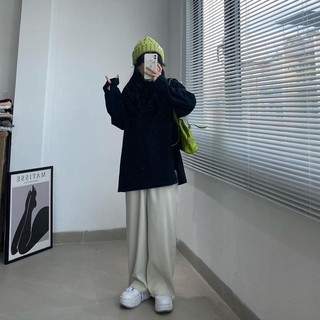 Áo pull cổ tàu dài tay ( có sẵn )