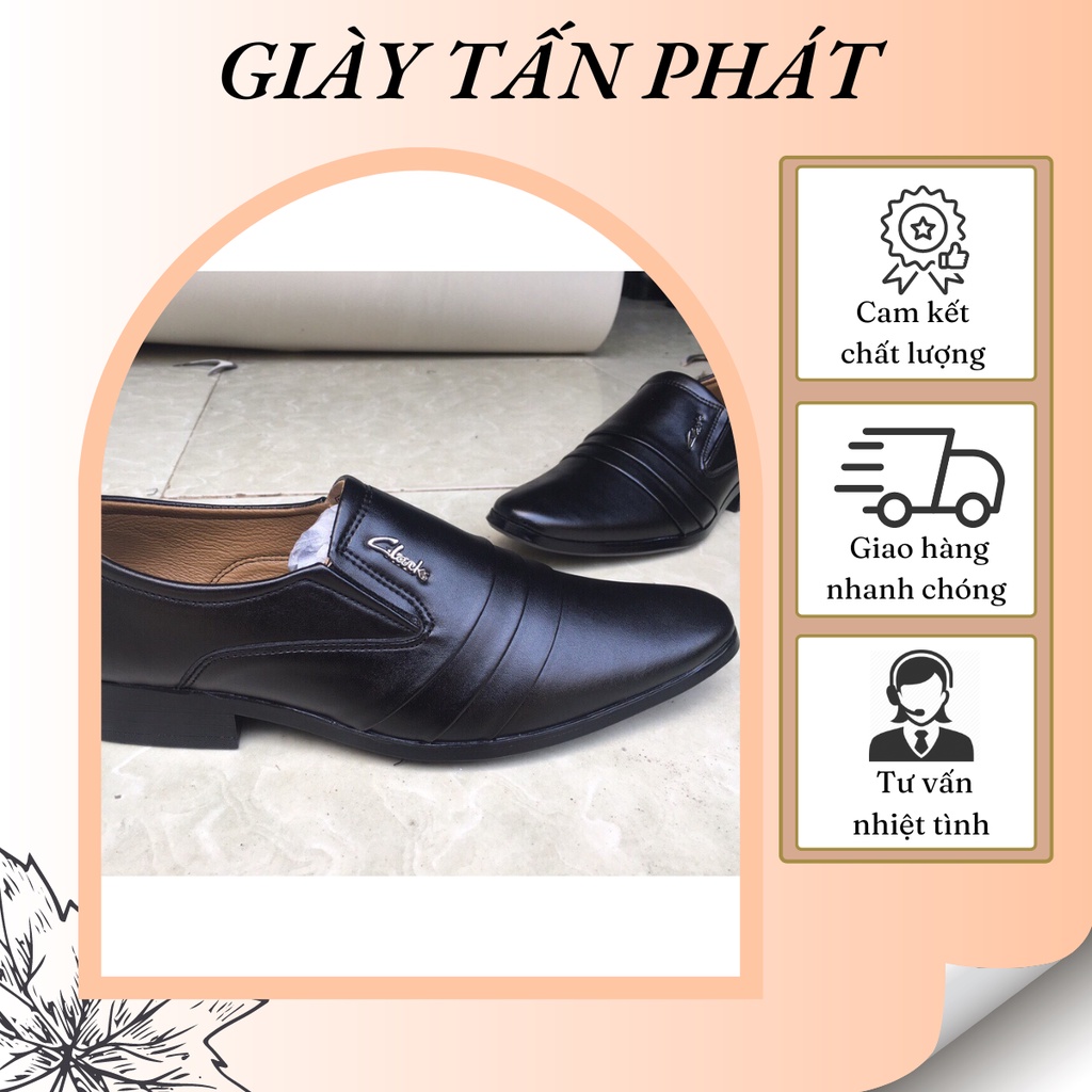 Giày Tây Công Sở Mác Class - Giày Da Nam Cao Cấp Đế Khâu Chắc Chắn, Thời Thượng