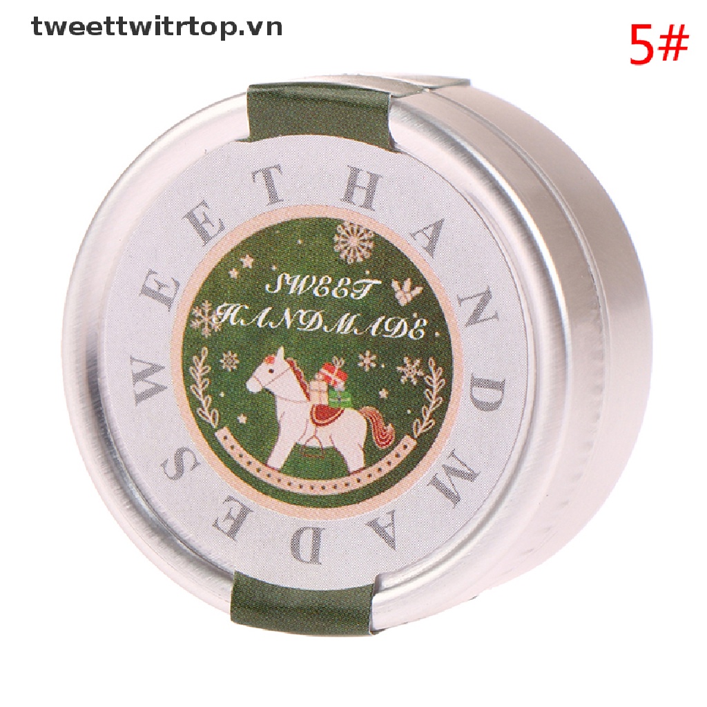 Hộp Thiếc Đựng Kẹo / Bánh Quy Giáng Sinh 1: 12 Trang Trí Nhà Búp Bê / Tiểu Cảnh