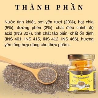 Yến Chưng Hạt Chia 20% -Hũ 70ml