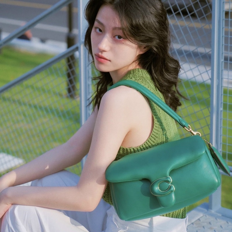 Túi Coach pillow tabby