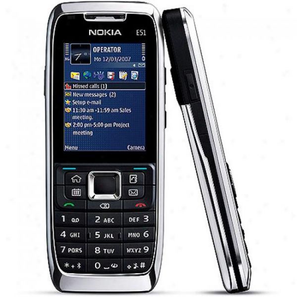 Điện thoại NOKIA E51 CHÍNH HÃNG – BẢO HÀNH 12 THÁNG (KÈM PIN ZIN)