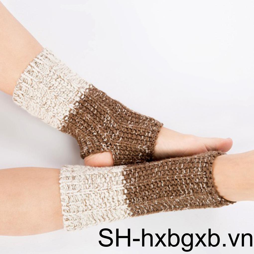 Vớ Ống Chân Dệt Kim Giữ Ấm Mùa Đông Cho Nữ [hxbgxb]