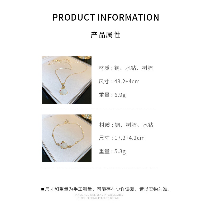 Vòng Tay Hình Thỏ Đính Đá Thời Trang Hàn Quốc Dễ Phối Đồ