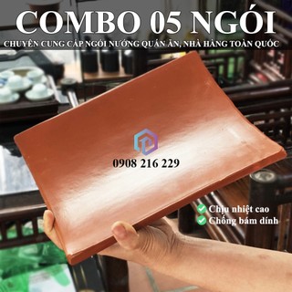 COMBO 05 miếng ngói nướng thịt