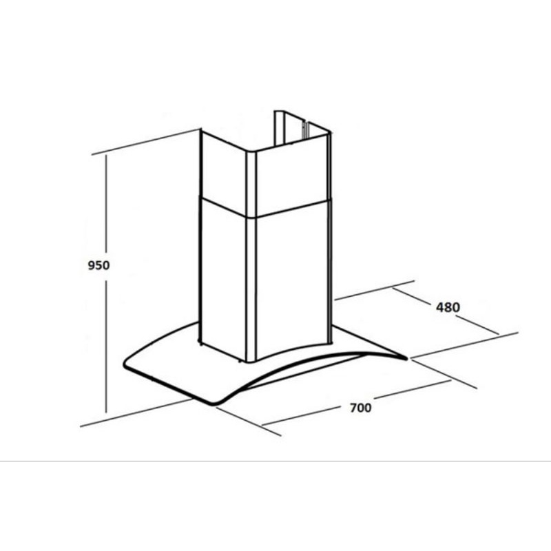 Cánh quạt hút mùi