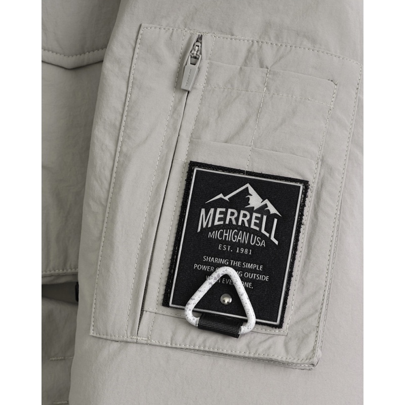 Áo khoác parka nam lông vũ Merrell mặc thời tiết đại hàn, siêu ấm xuất Hàn AK317