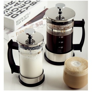 Bình pha trà cà phê kiểu pháp French Press 600ml 350ml