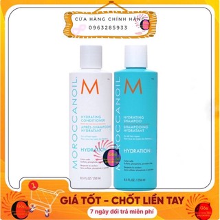 Dầu Gội Xả Moroccanoil Dưỡng Ẩm Hydration 250ml
