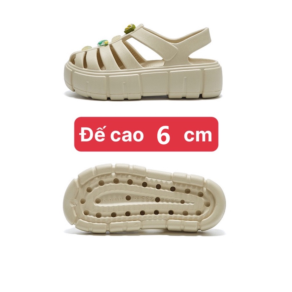 Dép MARTINI mũi rọ EVA đế dày phong cách hoạt hình Câu chuyện đồ chơi đáng yêu dành cho nữ