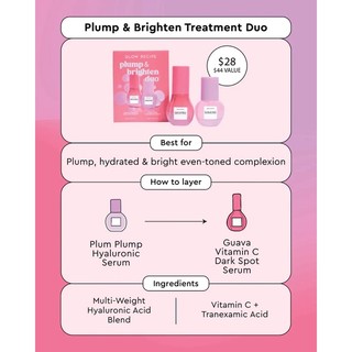 [SALE 40%] Set 2 serum dưỡng Glow Recipe $44