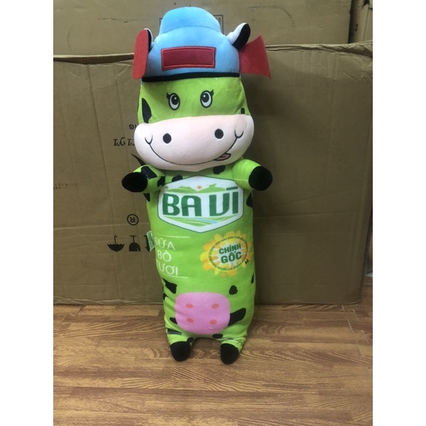 BÒ Bông siêu mềm minh đáng yêu 66cm cho bé quà km sữa