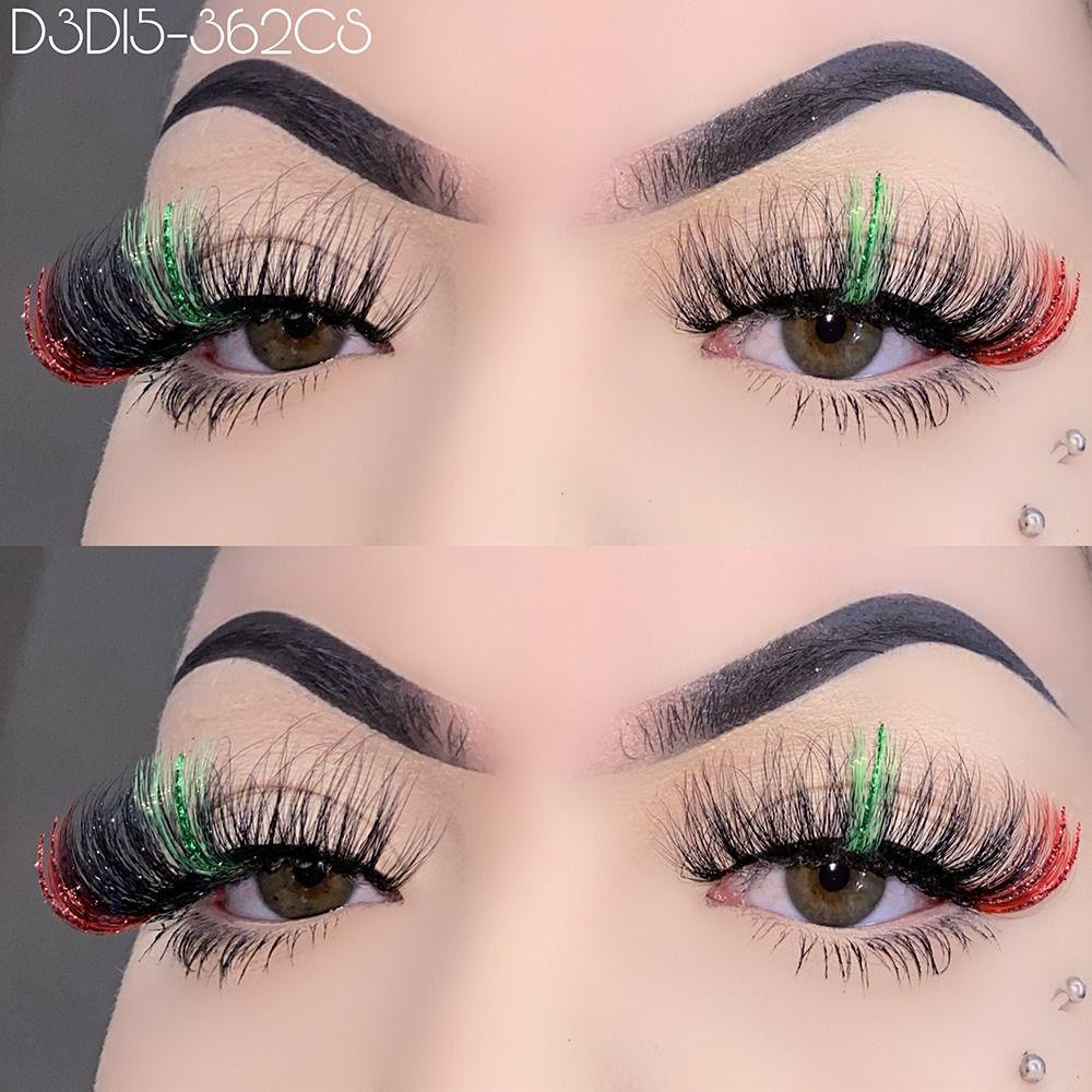 Lông Mi Giả 5D Bằng Lông Chồn Nhân Tạo Dài Và Dày Cho Nữ