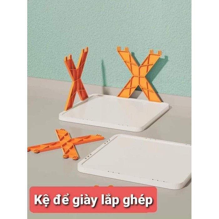 Kệ Để Giày Dép 5 Tầng Hình Chữ X Cao Cấp