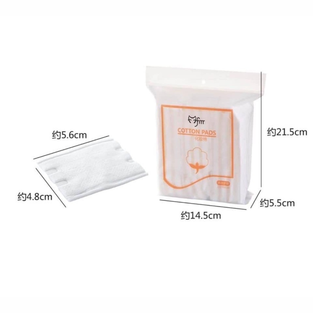Bông Tẩy Trang Cotton Pads 222 Miếng 1 Túi Mẫu Mới 2022