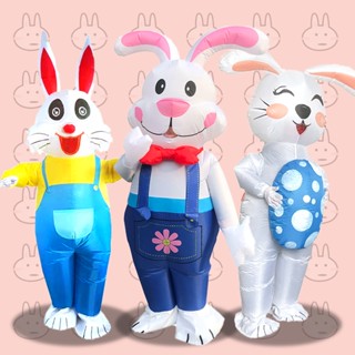  Bộ Đồ Hóa Trang Thỏ Phục Sinh Bơm Hơi Dành Cho Người Lớn 