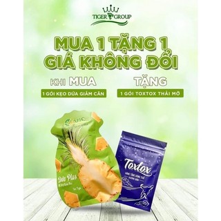 Kẹo dứa plus giảm cân vic 7viên/7 ngày